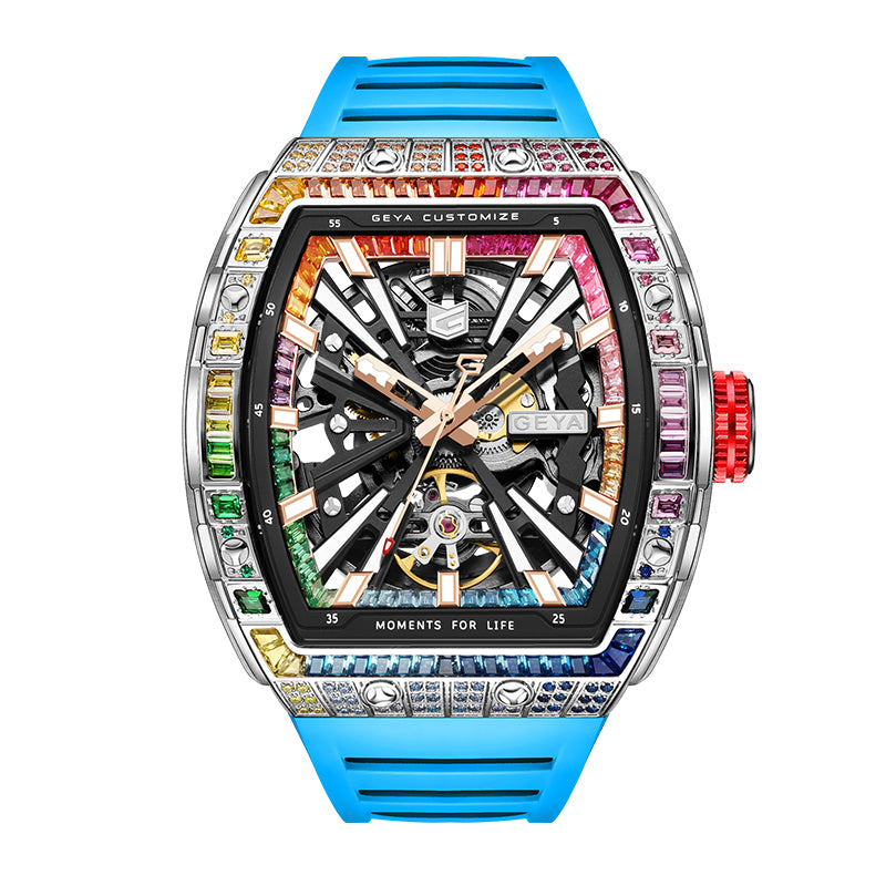 Série Rainbow Zircon - Montre Automatique G78139