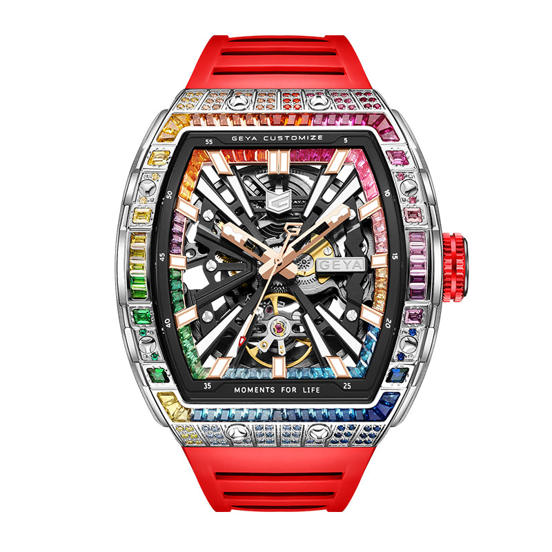 Série Rainbow Zircon - Montre Automatique G78139