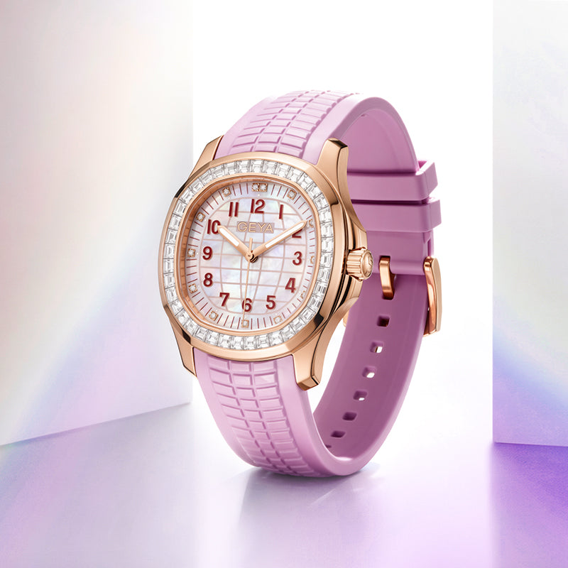 Women's Round Dial Quartz Watch - G76225