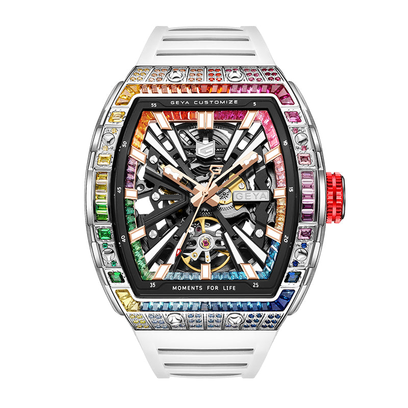 Série Rainbow Zircon - Montre Automatique G78139