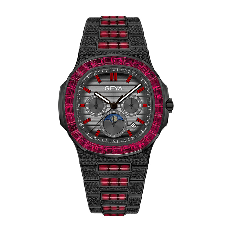 Série Zircon Arc-en-ciel - Montre Mécanique G78152