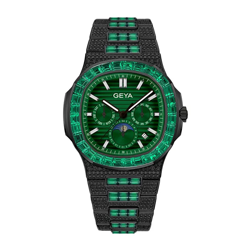 Rainbow Zircon Serie - Mechanische Uhr G78152