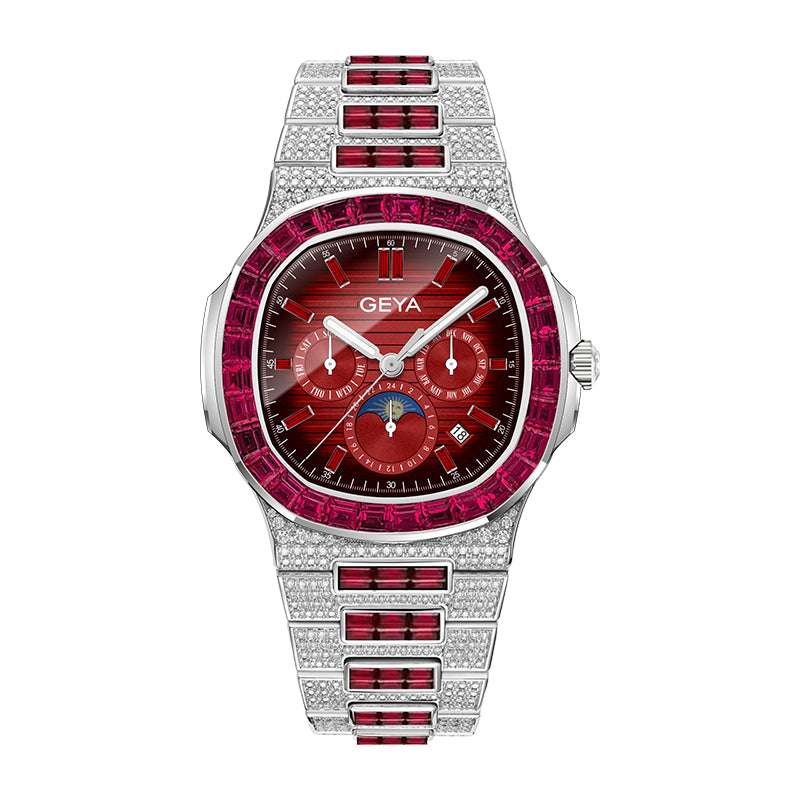 Série Zircon Arc-en-ciel - Montre Mécanique G78152