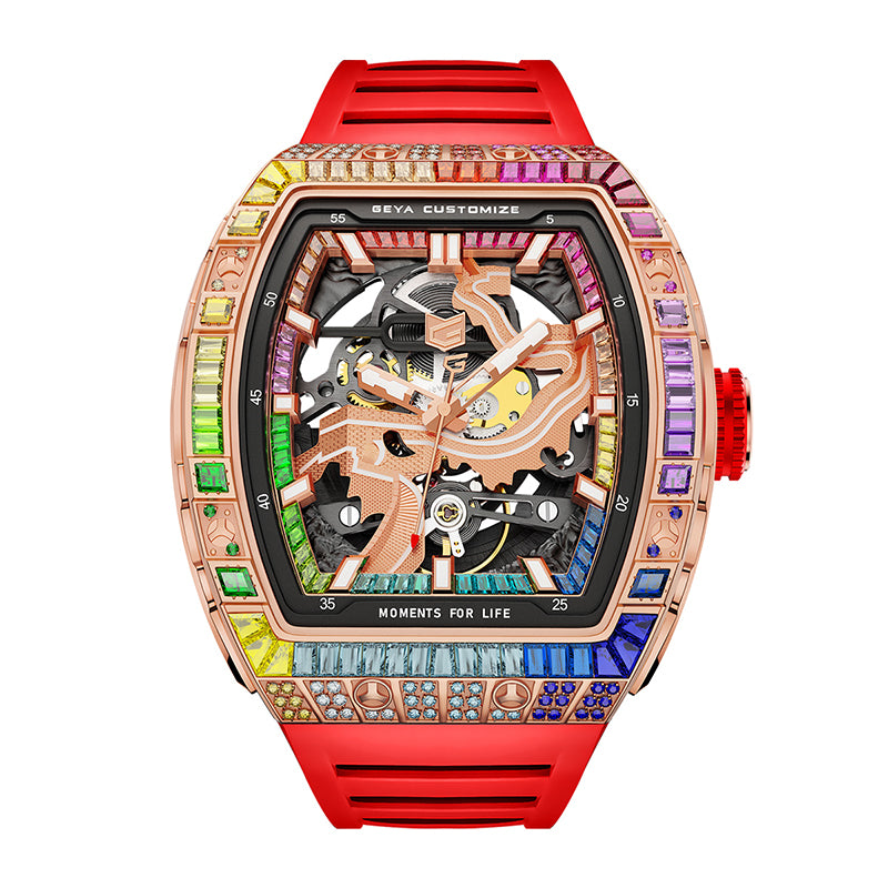 Rainbow Zircon Serie - Automatikuhr G78138
