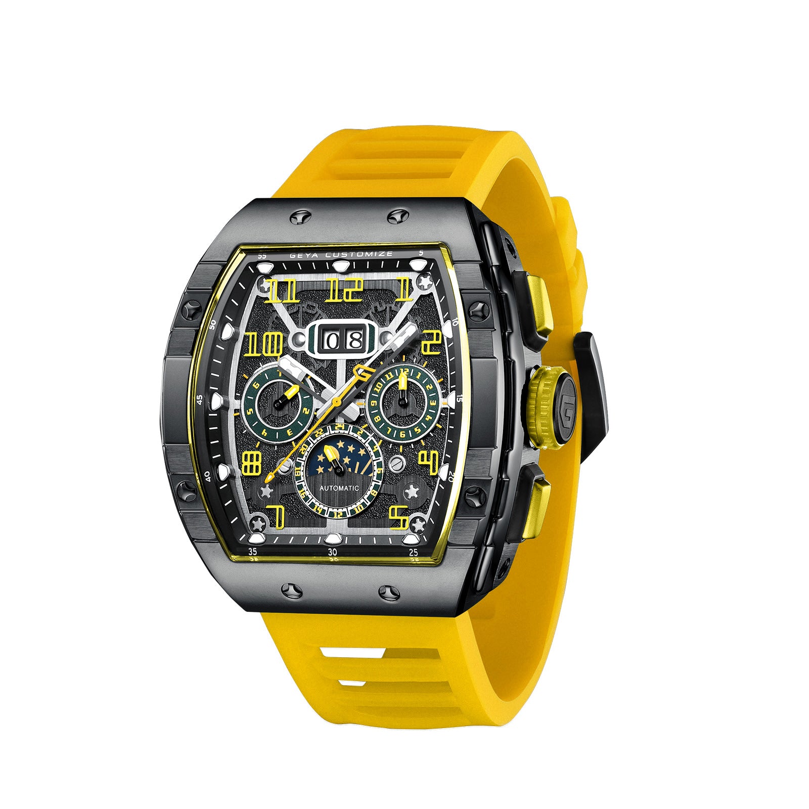 Série en acier inoxydable - Montre automatique G78070
