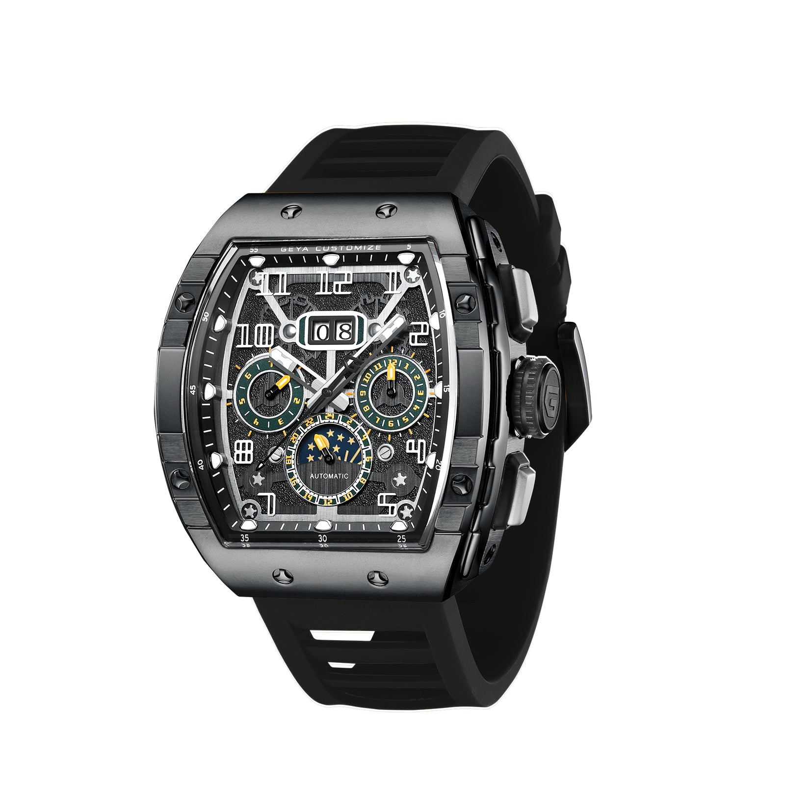 Série en acier inoxydable - Montre automatique G78070