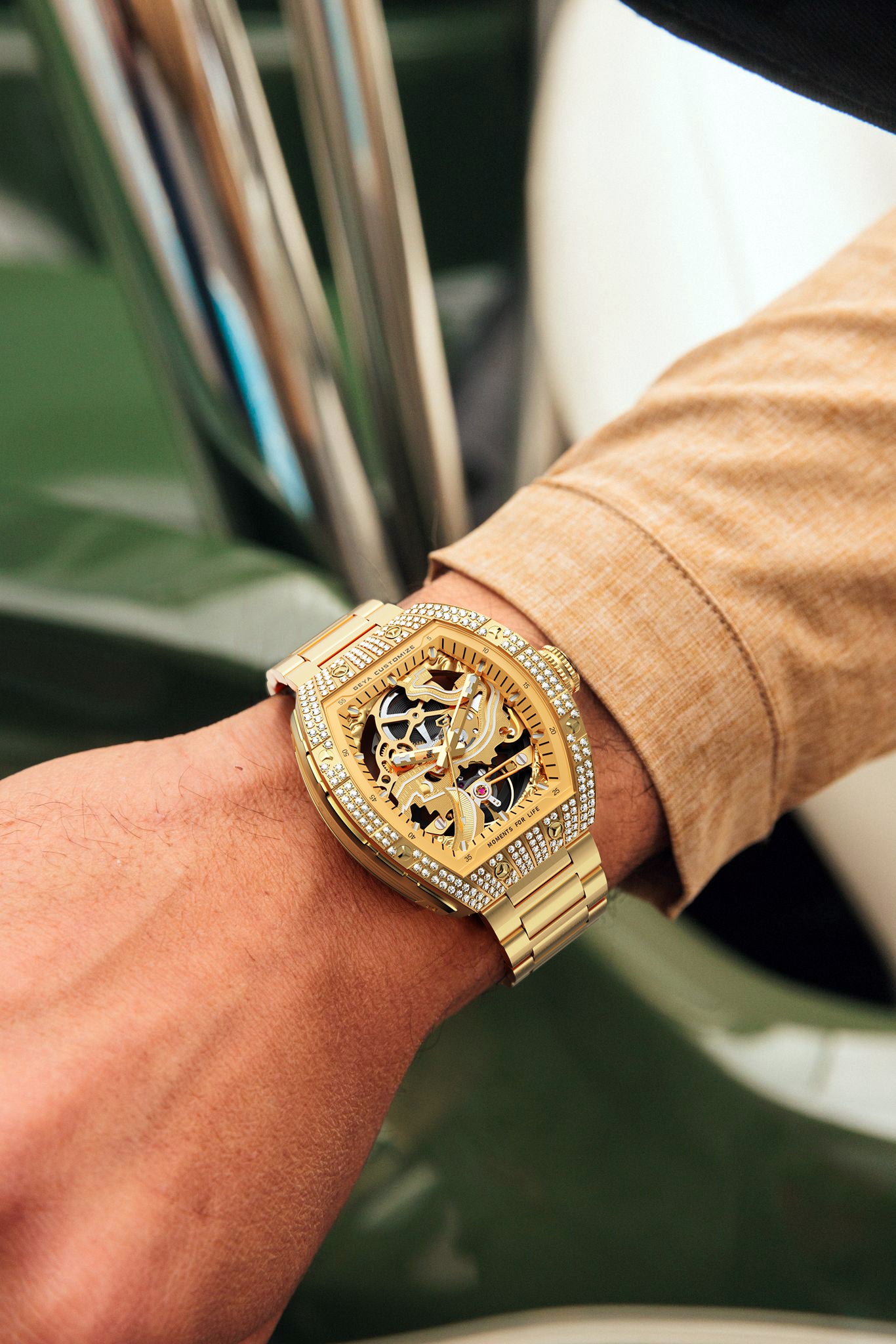 Purity Zircon Series - Skeleton Automatic Watch G78202YYY