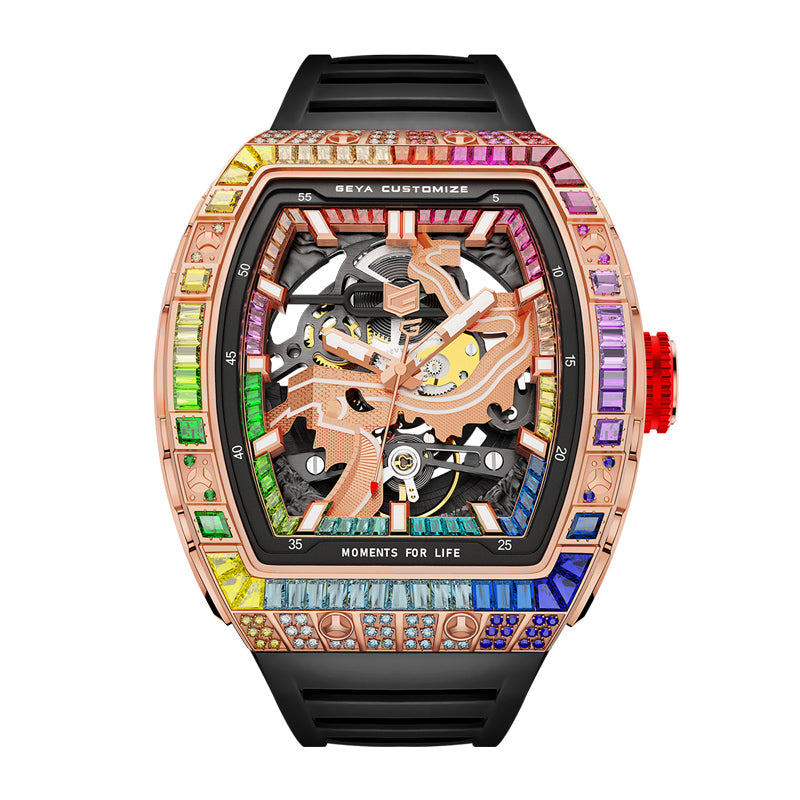 Rainbow Zircon Serie - Automatikuhr G78138