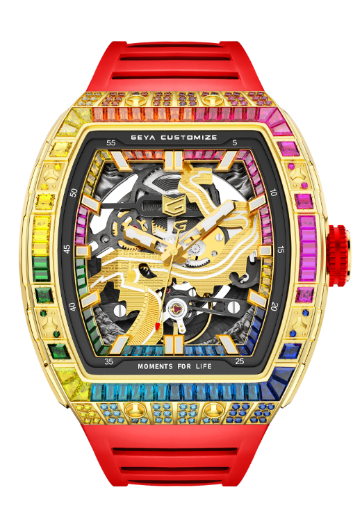 Série Zircon Arc-en-ciel - Montre Automatique G78138