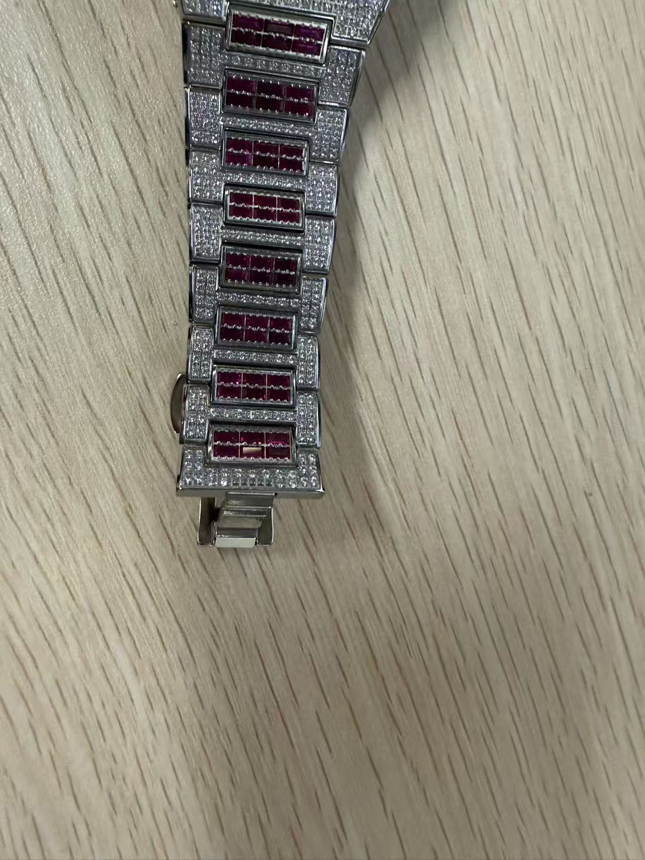 GEYA Correa de Reloj de Acero con Liberación Rápida