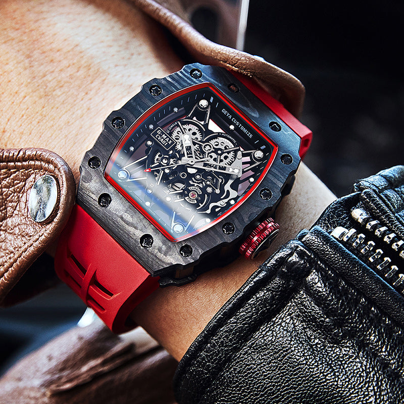 Série Fibre de Carbone - Montre Automatique G78029