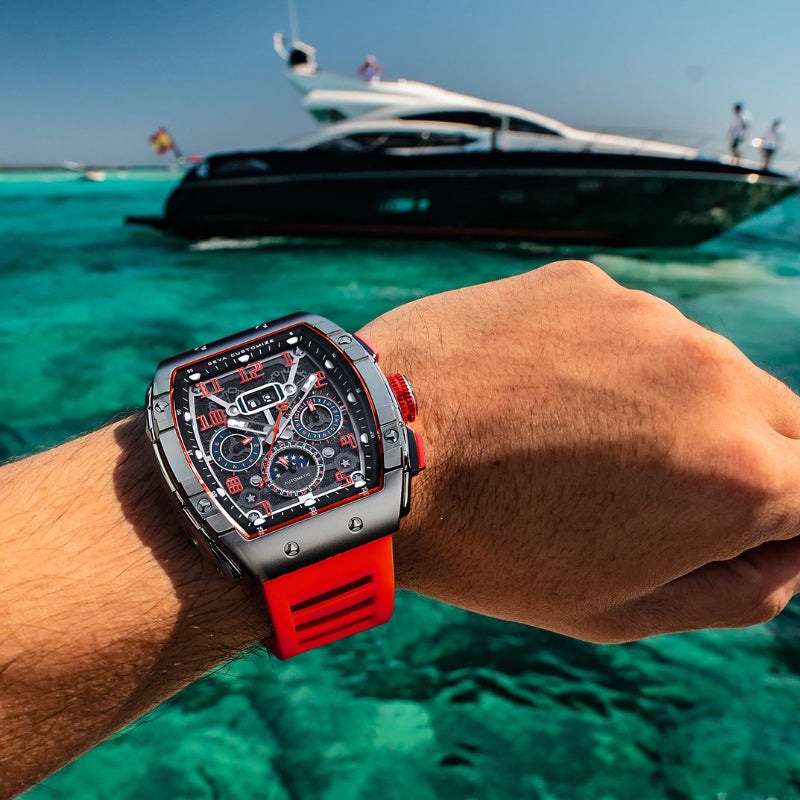 Série en acier inoxydable - Montre automatique G78070
