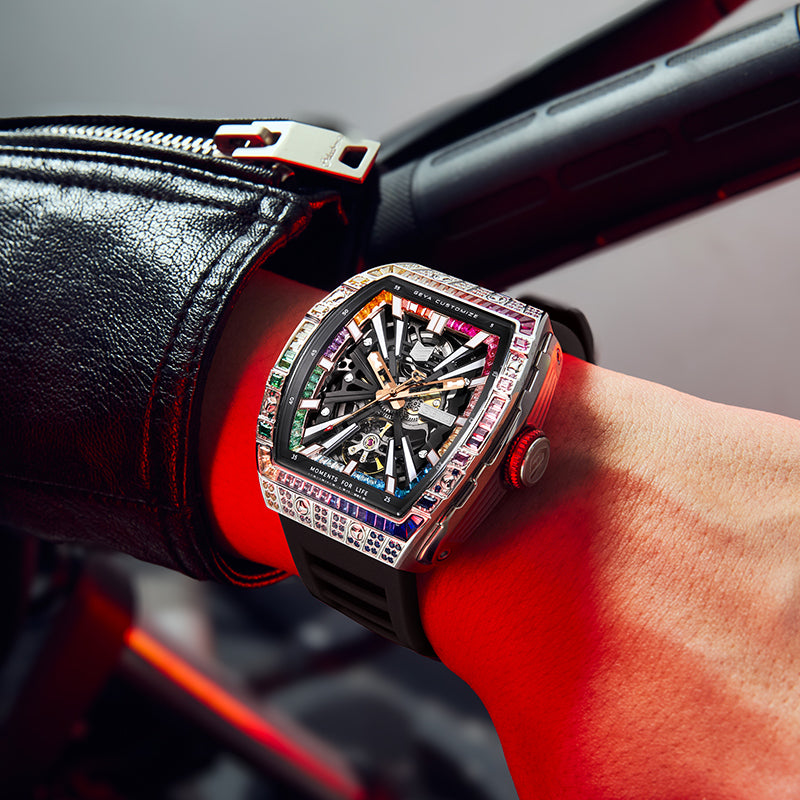 Série Rainbow Zircon - Montre Automatique G78139