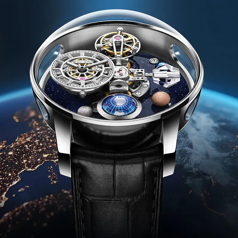 Geya Planetary Flywheel Mechanical Watch G78182