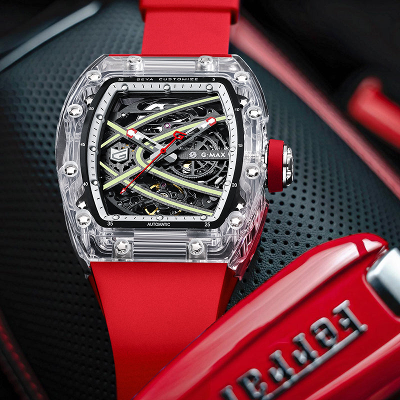 Série Crystal Shell - Montre Automatique G78127
