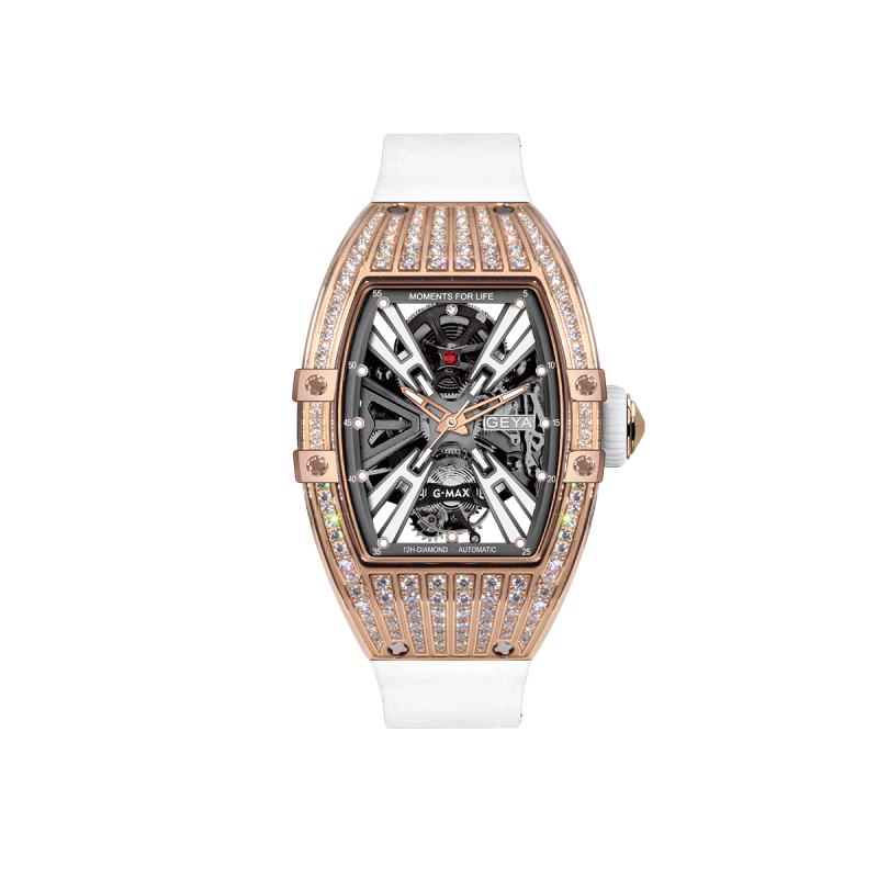 Montre mécanique automatique de luxe pour femmes Tonneau G78066