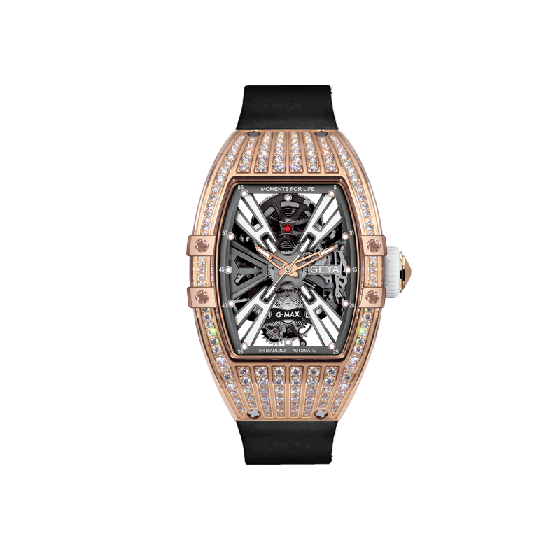 Montre mécanique automatique de luxe pour femmes Tonneau G78066