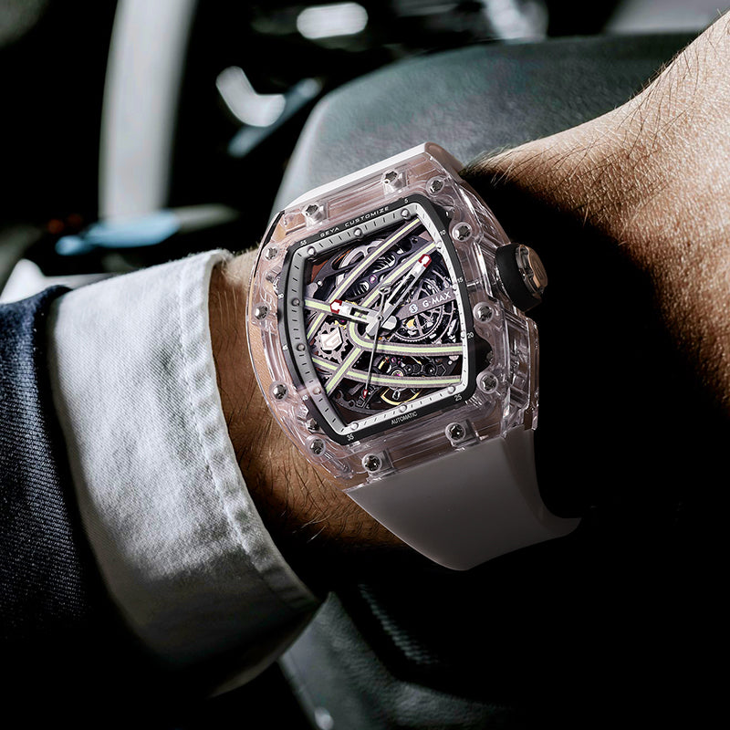Série Crystal Shell - Montre Automatique G78127