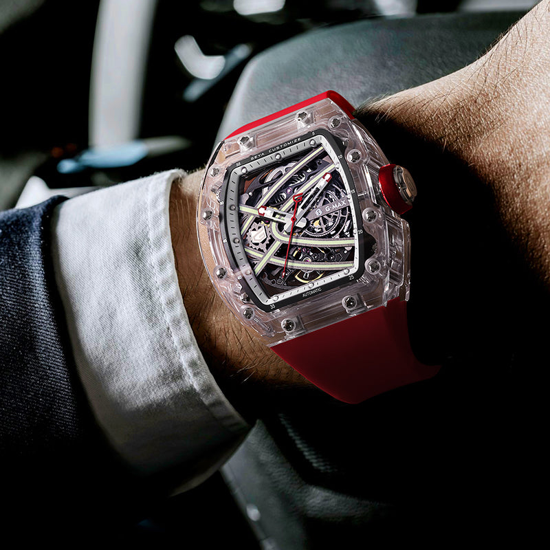 Série Crystal Shell - Montre Automatique G78127
