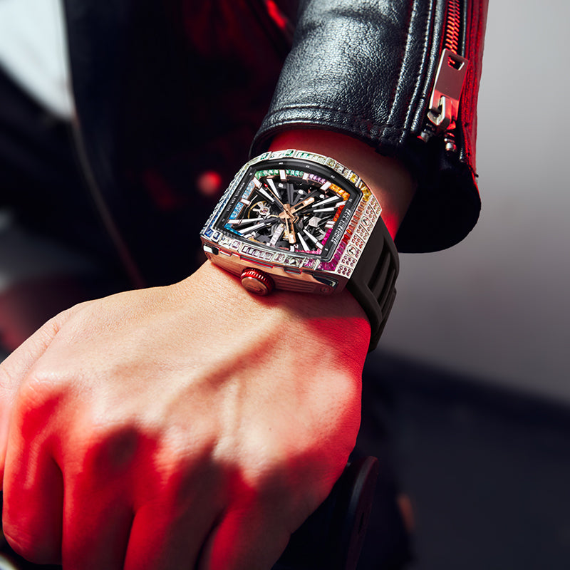 Série Rainbow Zircon - Montre Automatique G78139