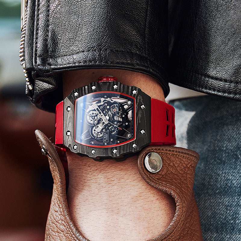 Série Fibre de Carbone - Montre Automatique G78029