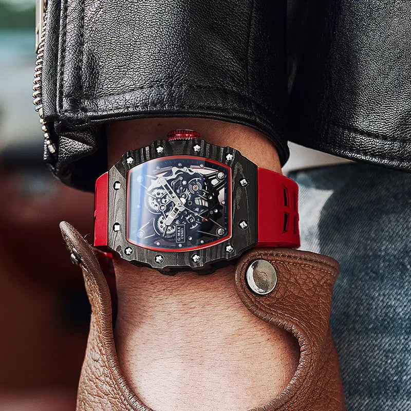 Carbon Fiber Serie - Automatikuhr G78029