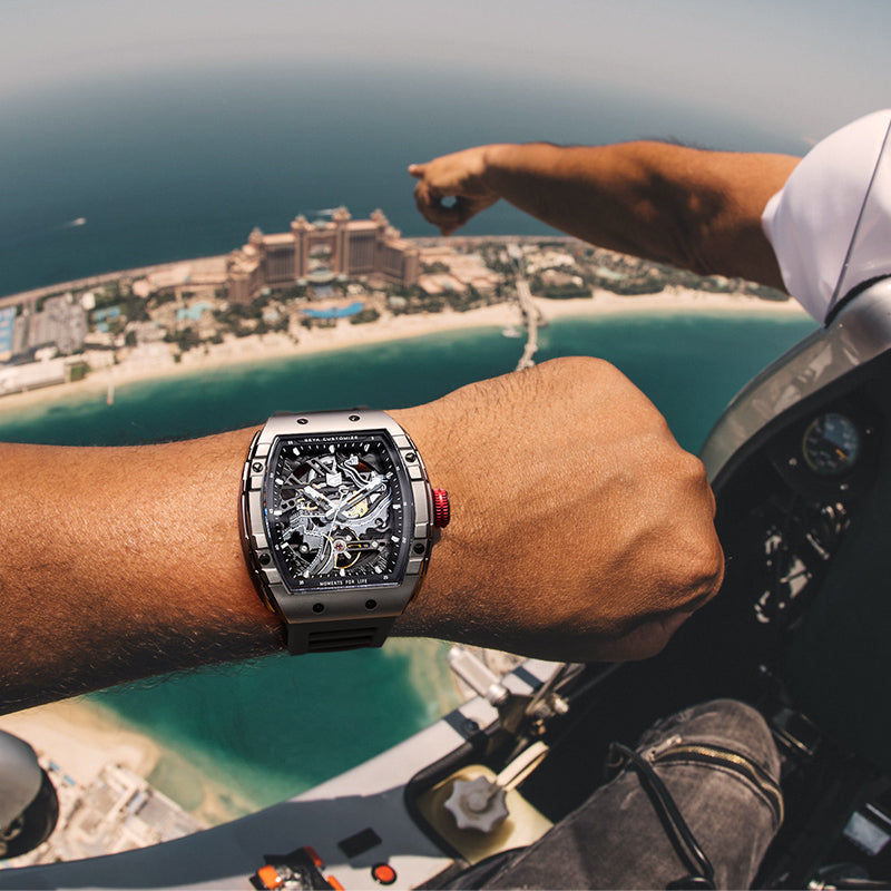 Série en acier inoxydable - Montre automatique G78135