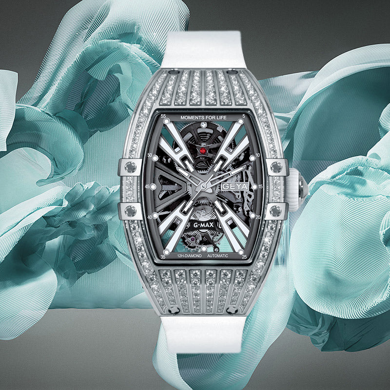 Montre mécanique automatique de luxe pour femmes Tonneau G78066
