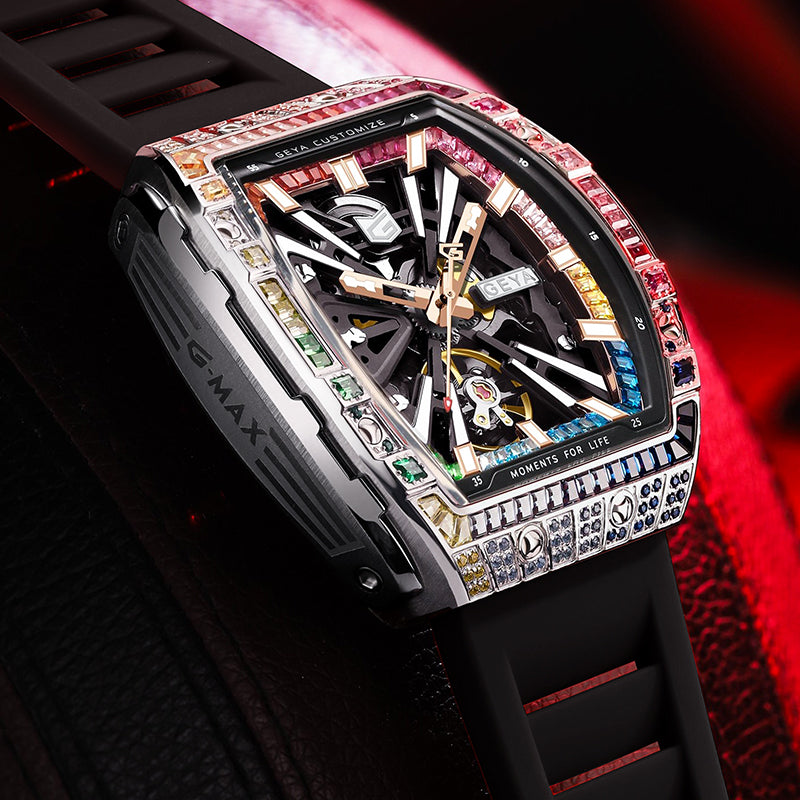 Série Rainbow Zircon - Montre Automatique G78139