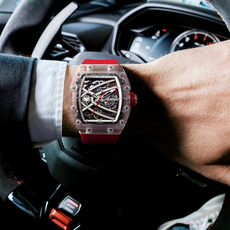 Série Crystal Shell - Montre Automatique G78127