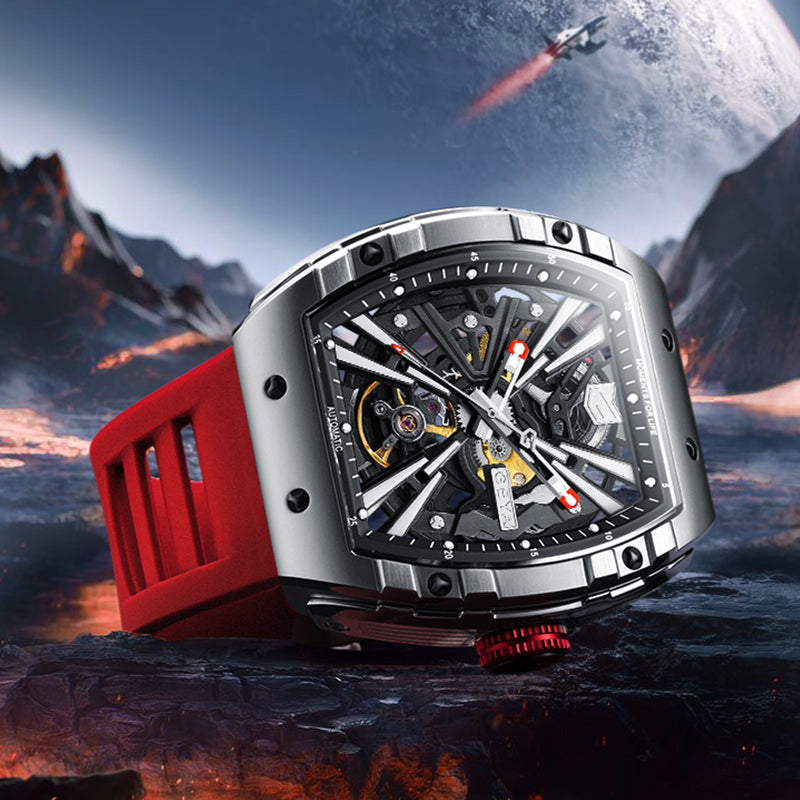 Série en acier inoxydable - Montre automatique G78130