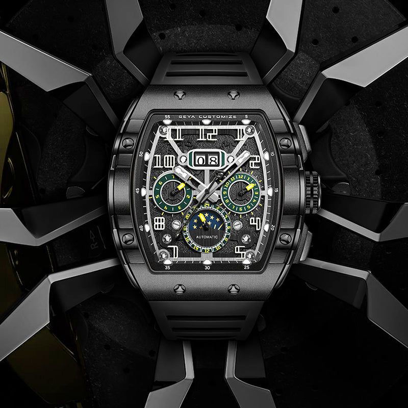Série en acier inoxydable - Montre automatique G78070