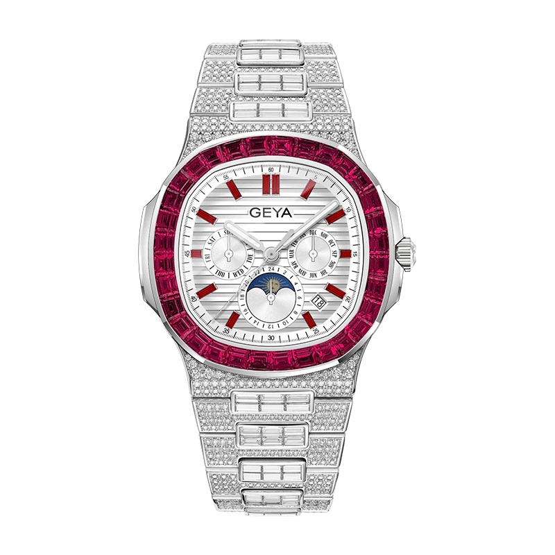 Série Zircon Arc-en-ciel - Montre Mécanique G78152