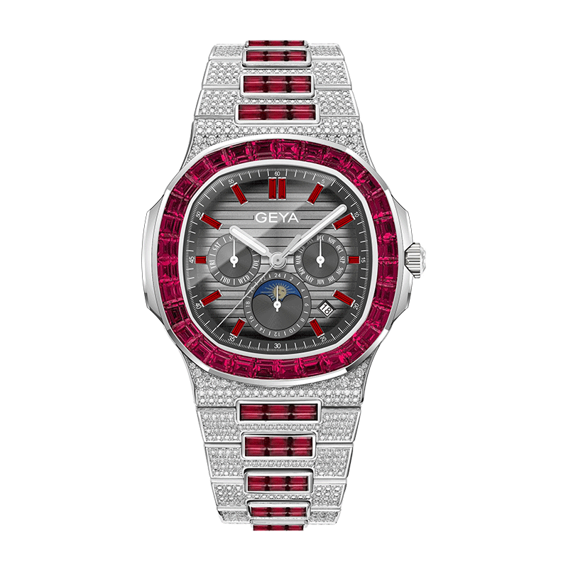 Série Zircon Arc-en-ciel - Montre Mécanique G78152