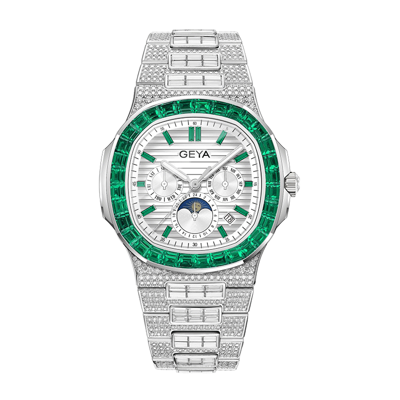 Série Zircon Arc-en-ciel - Montre Mécanique G78152