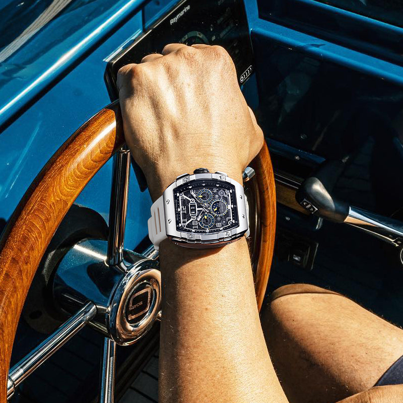 Série en acier inoxydable - Montre automatique G78070