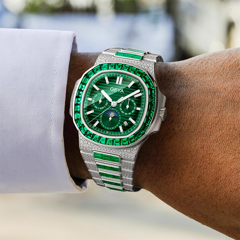 Série Zircon Arc-en-ciel - Montre Mécanique G78152