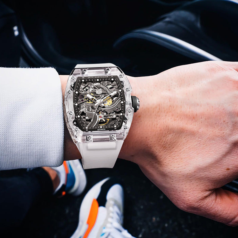 Série Crystal Shell - Montre Automatique G78191