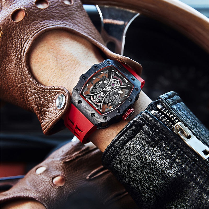 Série Fibre de Carbone - Montre Automatique G78069