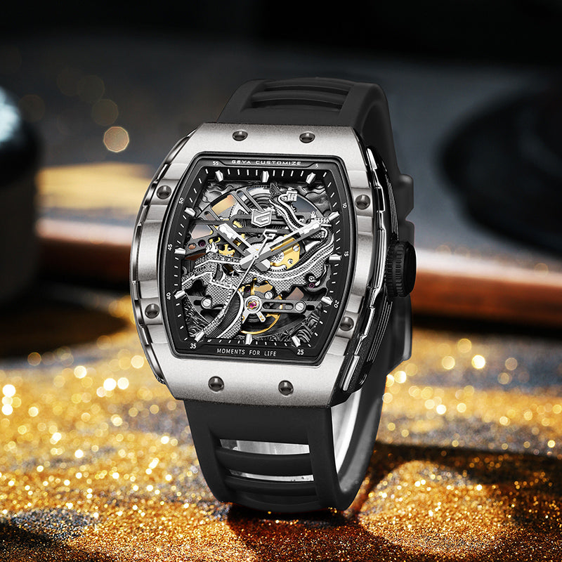 Série en acier inoxydable - Montre automatique G78135
