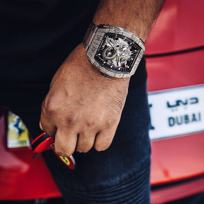Purity Zircon Series - Skeleton Automatic Watch G78162