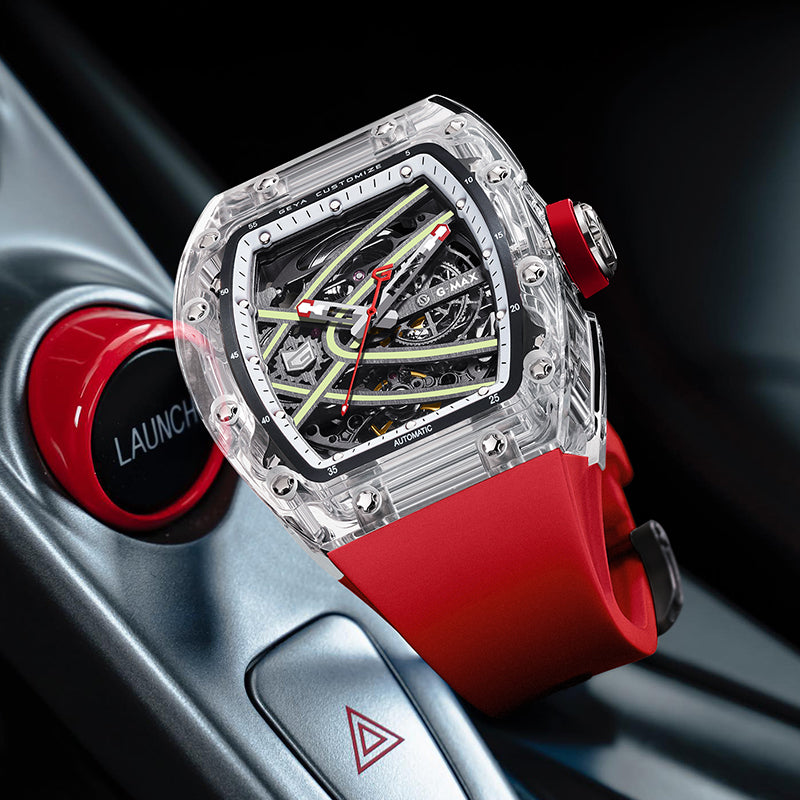 Série Crystal Shell - Montre Automatique G78127