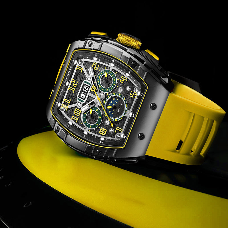 Série en acier inoxydable - Montre automatique G78070