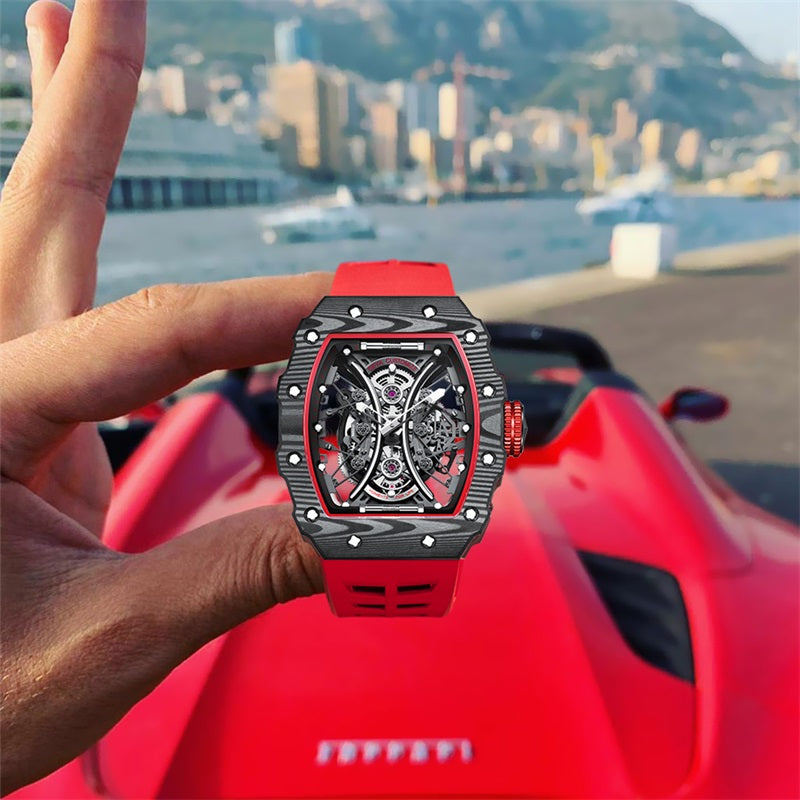 Série Fibre de Carbone - Montre Automatique G78069