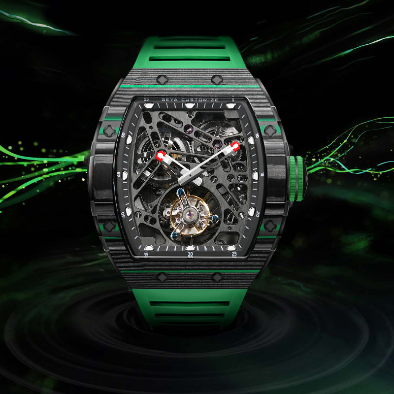 Série Fibre de Carbone - Montre Automatique G78086