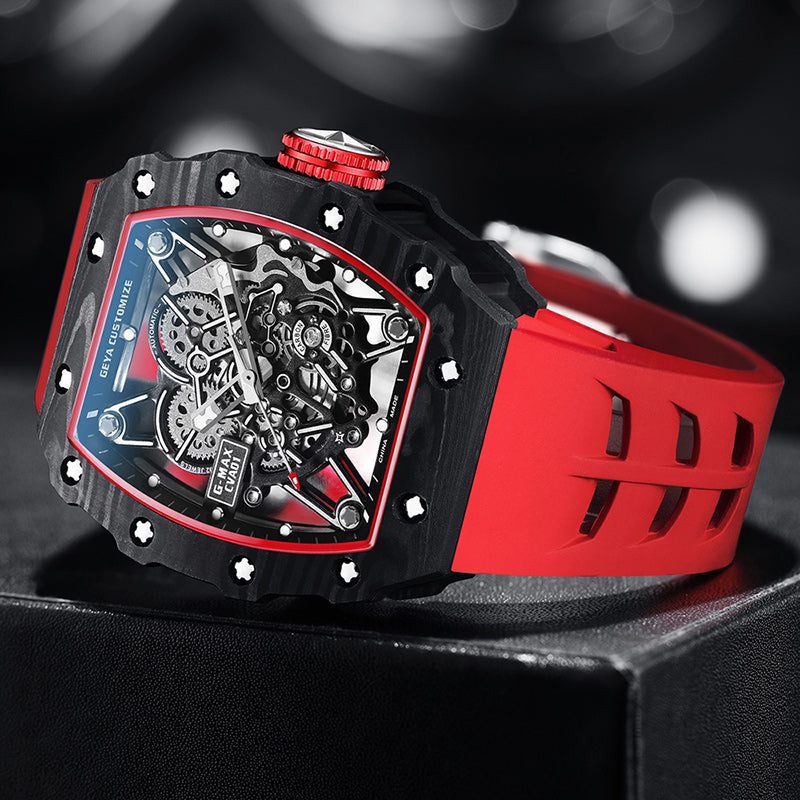 Série Fibre de Carbone - Montre Automatique G78029