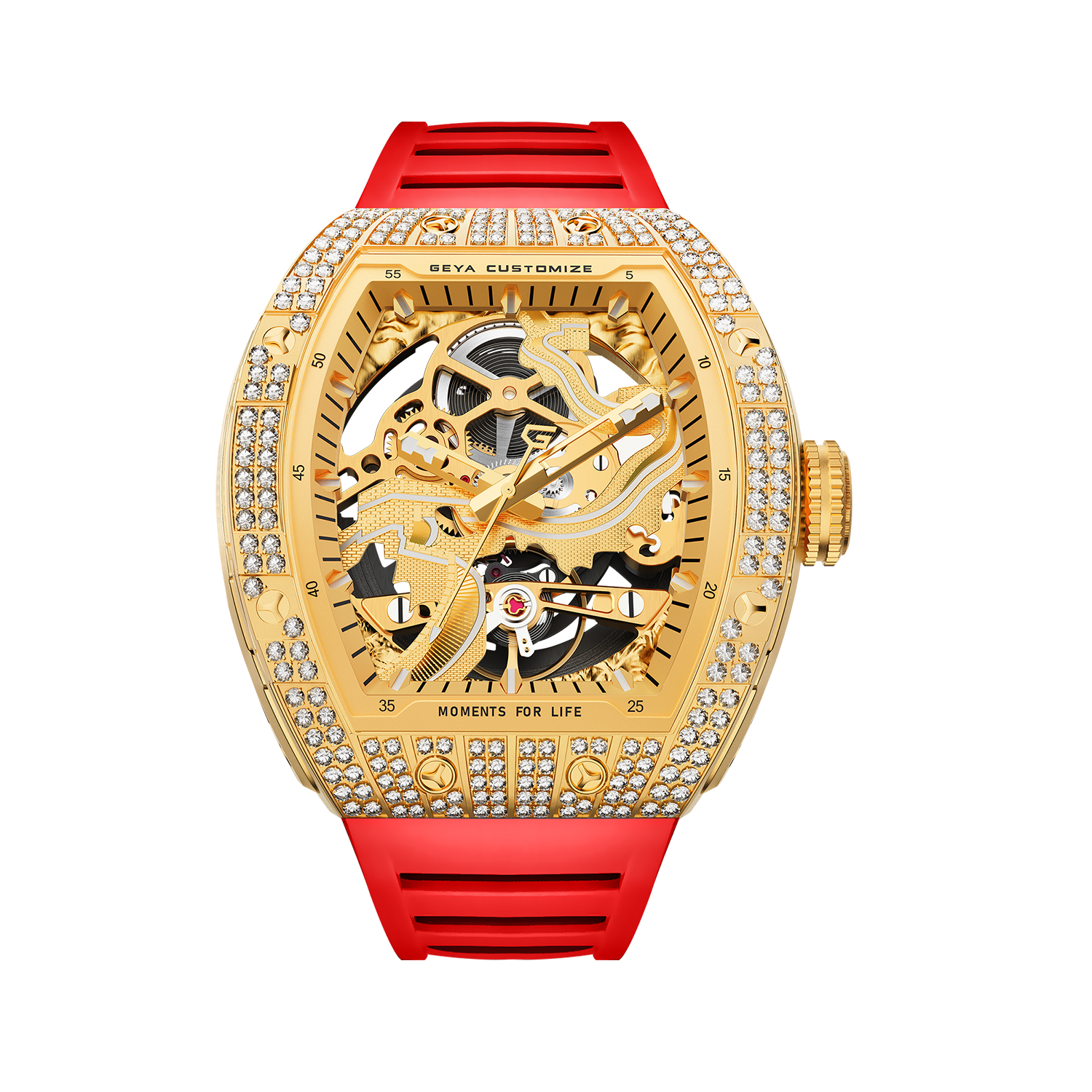 Purity Zircon Series - Skeleton Automatic Watch G78202