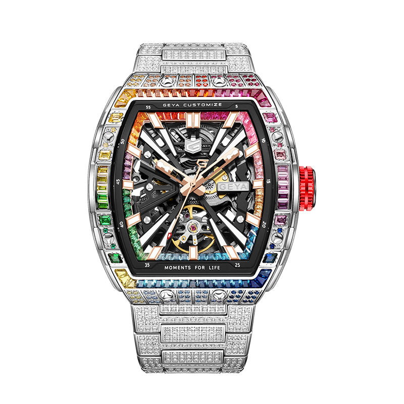 Série Rainbow Zircon - Montre Automatique G78139
