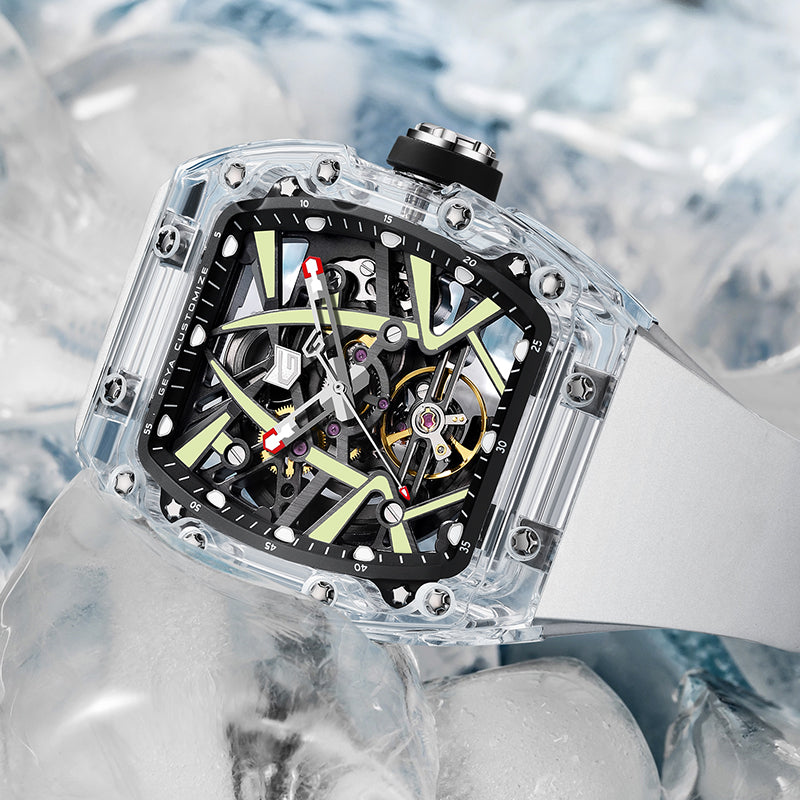 Série Crystal Shell - Montre Automatique G78171