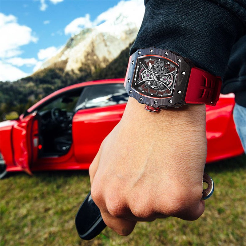 Série Fibre de Carbone - Montre Automatique G78069